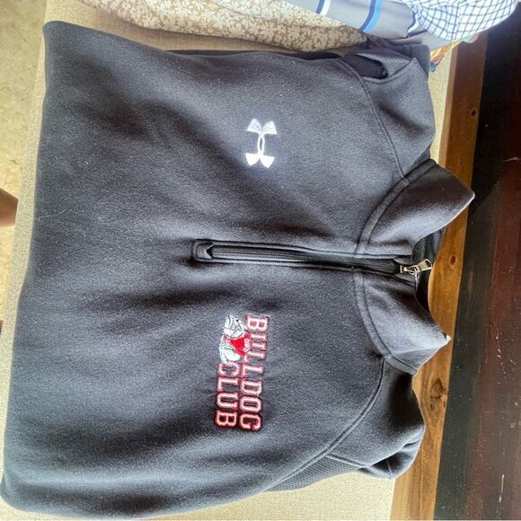 Under Armour Black Bulldog Club Pullover Gardner Webb bulldogs 2XL - Picture 1 of 2